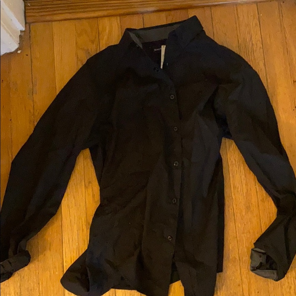 Black work blouse